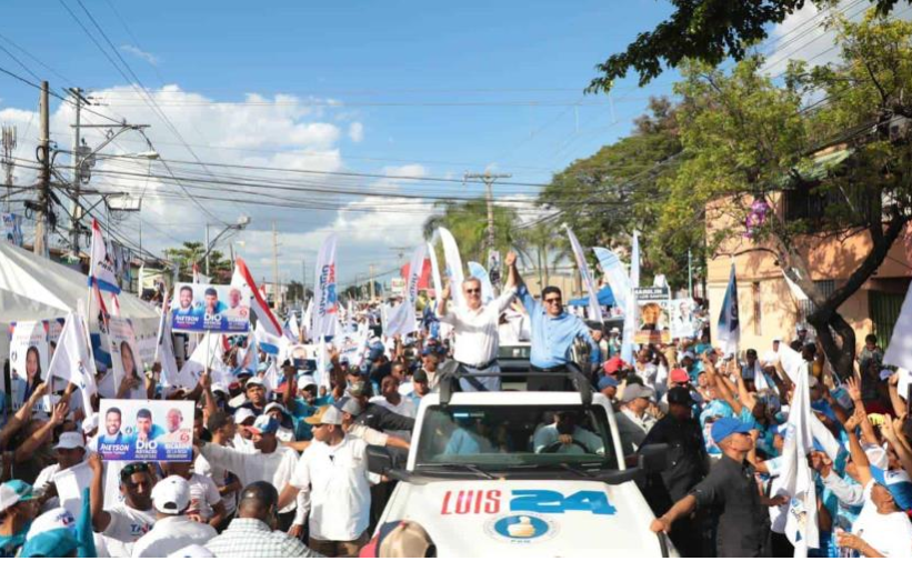 El presidente de la República, Luis Abinader, aseguró ste domingo que Dio Astacio, candidato a alcalde de Santo Domingo Este por el Partido Revolucionario Moderno (PRM), "ganará por más de 20 puntos" en dicha demarcación. Estas declaraciones fueron dadas por el candidato presidencial del PRM antes de iniciar un recorrido en la circunscripción número 3 de Santo Domingo Este. "Les repito va a ganar por más de 20 puntos", expresó a los medios de comunicación.